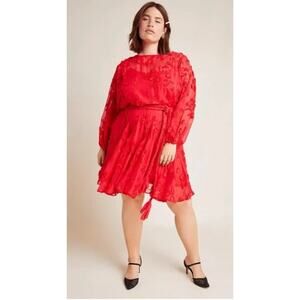 Anthropologie Mare Mare Amal Textured Dress  Size Large